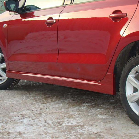 Накладки на пороги для Volkswagen Polo Sedan (2010-2020) купить недорого с доставкой в Орел