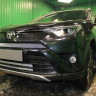 Защита радиатора "Standart" Toyota RAV4 (2015-2019) низ, хром купить недорого с доставкой в Орел