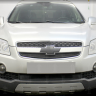 Защита радиатора "Standart" Chevrolet Captiva (2006-2011) низ, чёрная купить недорого с доставкой в Орел