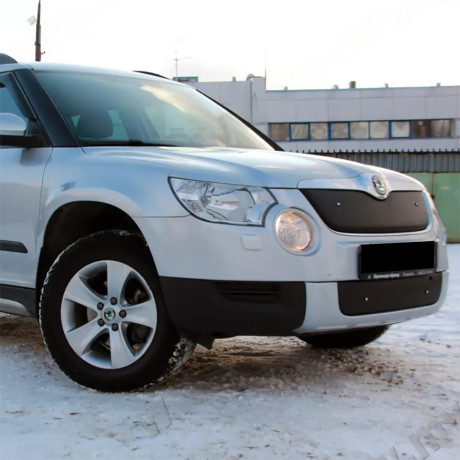 Комплект зимних экранов (текстурный пластик) для Skoda Yeti (2009-2012) купить недорого с доставкой в Орел