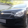 Защита радиатора "Standart" Chevrolet Cobalt (2013-н.в.) низ, чёрная купить недорого с доставкой в Орел