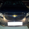 Защита радиатора "Standart" Chevrolet Cruze (2012-2015) верх, чёрная купить недорого с доставкой в Орел