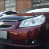 Защита радиатора "Standart" Chevrolet Epica (2006-2013) чёрная купить недорого с доставкой в Орел