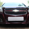 Защита радиатора "Standart" Chevrolet Malibu (2012-2015) чёрная купить недорого с доставкой в Орел