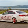 Диффузор заднего бампера var №4 (с килями) для Mazda 6 (2013 - н.в.) купить недорого с доставкой в Орел