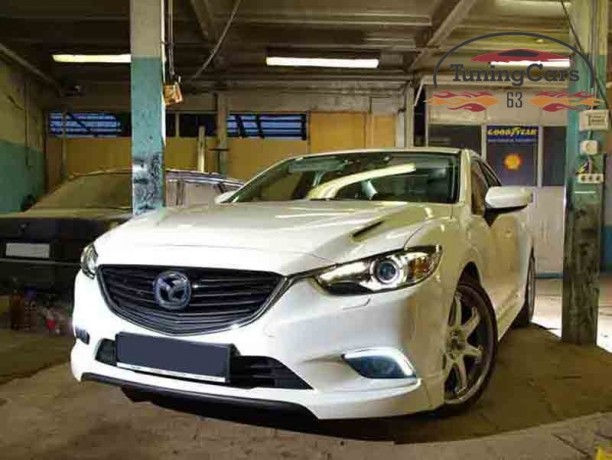 Капот "SkyActivSport" var №2 (с прорезанными жабрами) для Mazda 6 (2013-н.в.) купить недорого с доставкой в Орел