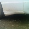 Накладки (клыки) на задний бампер (сток) Toyota Cresta 90 купить недорого с доставкой в Орел