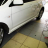 Накладки на пороги "EVO-style" для Mitsubishi Lancer 10 (2007-2016) купить недорого с доставкой в Орел