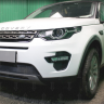 Защита радиатора "Standart" Land Rover Discovery Sport (2014-2019) чёрная купить недорого с доставкой в Орел