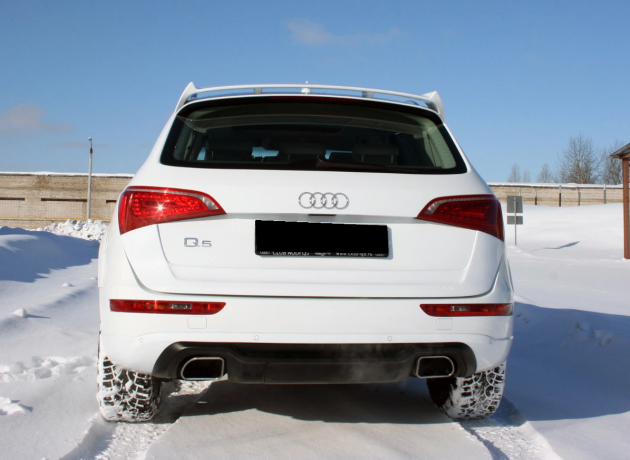 Спойлер (АнтиКрыло) (в комплекте с эмблемой ABT) в стиле "ABT" для Audi Q5 (2008-2012) купить недорого с доставкой в Орел