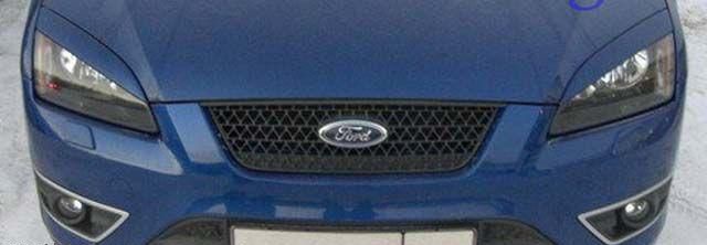 Накладки на фары (реснички) широкие var №2 для Ford Focus 2 (2004-2008) купить недорого с доставкой в Орел