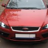Накладки на фары (реснички) широкие var №2 для Ford Focus 2 (2004-2008) купить недорого с доставкой в Орел