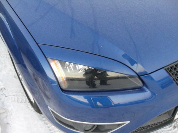 Накладки на фары (реснички) широкие var №2 для Ford Focus 2 (2004-2008) купить недорого с доставкой в Орел