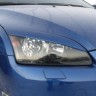 Накладки на фары (реснички) широкие var №2 для Ford Focus 2 (2004-2008) купить недорого с доставкой в Орел