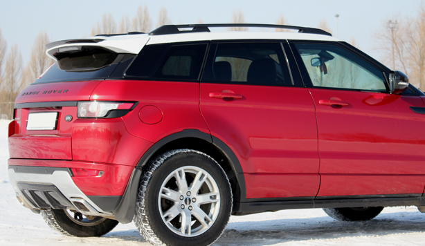 Рейлинги для Land Rover Evoque (2011-2018) Чёрный купить недорого с доставкой в Орел