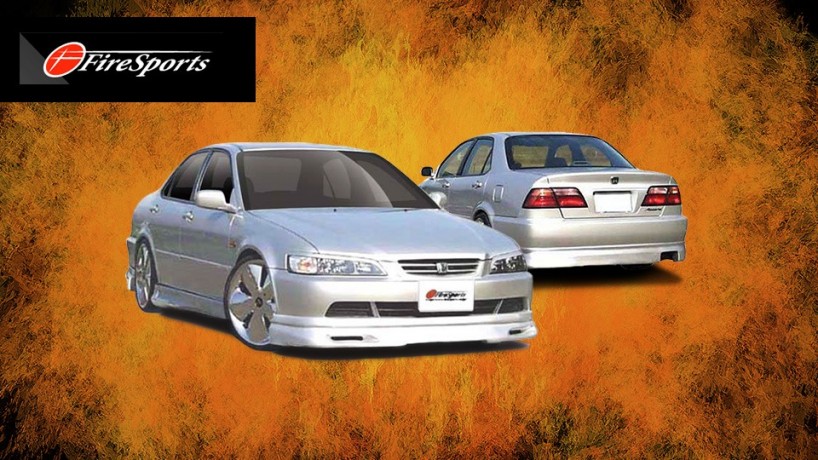 Накладки на пороги "Fire Sports" Honda Accord/Torneo (CF3, CF4, CF5) купить недорого с доставкой в Орел
