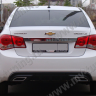 Диффузор заднего бампера var №2 (текстурный пластик) для Chevrolet Cruze (2008-2012) купить недорого с доставкой в Орел