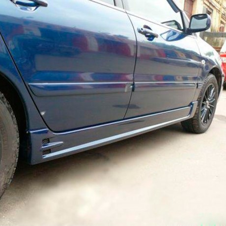 Накладки на пороги "EGR" для Mitsubishi Lancer IX (2003-2009) купить недорого с доставкой в Орел