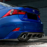 Диффузор заднего бампера №1 (с килями) для Lexus IS III (с 2013-2022) купить недорого с доставкой в Орел