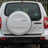 Чехол запасного колеса Chevrolet Niv@ с эмблемой Chevrolet купить недорого с доставкой в Орел