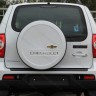 Чехол запасного колеса Chevrolet Niv@ с эмблемой Chevrolet купить недорого с доставкой в Орел