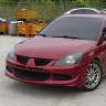 Бампер передний в стиле "EVO" для Mitsubishi Lancer IX (2003-2009) купить недорого с доставкой в Орел