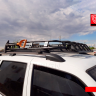 Багажник экспедиционный Chevrolet Niv@ SE на поперечины рейлингов (не окрашенный) купить недорого с доставкой в Орел