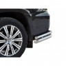 Защита заднего бампера «Уголки двойные» (d76\51) для Lexus LX 450d (2016-н.в)(Окрашенное) купить недорого с доставкой в Орел
