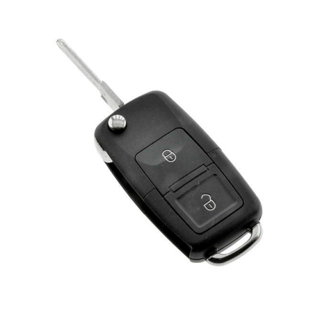 Чип-ключ выкидной с ПДУ 2 кнопки (стиль Volkswagen) B@3 2170-2172, 1117-1119, 2190, 2191, 2123, Datsun (седан, хэтчбэк) купить недорого с доставкой в Орел