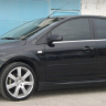 Накладки на пороги "ICС" для Ford Focus 2 (седан, хэтчбек 3-5D)(2004-2011) купить недорого с доставкой в Орел