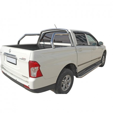 Защитная дуга багажника (d63,5) для SsangYong Actyon Sports (2012-2015)(Окрашенное) купить недорого с доставкой в Орел