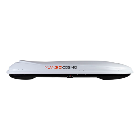 Автобокс YUAGO Cosmo 210 (тиснение) (EuroLock), белый, 485л купить недорого с доставкой в Орел