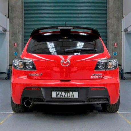 Спойлер "Трех ногий, Mazda Speed" (под стоп) для Mazda 3, хэтчбэк (2003-2009) купить недорого с доставкой в Орел