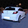 Клыки заднего бампера "GT" для Opel Astra H (3D, 5D) купить недорого с доставкой в Орел