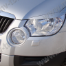 Накладки на фары (реснички) для Skoda Yeti (2009-2012) купить недорого с доставкой в Орел