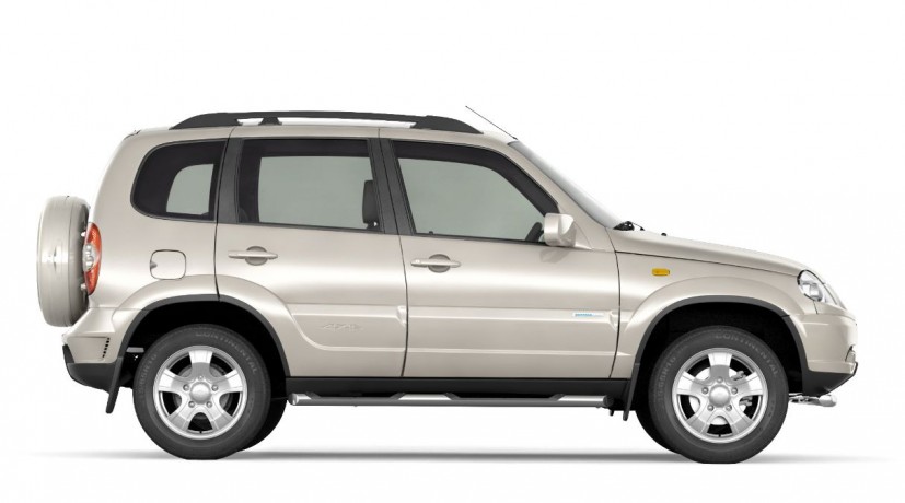 Бокс на запасное колесо крашен "ПТ" Chevrolet Niv@ (2009-2016) купить недорого с доставкой в Орел