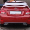 Спойлер высокий для Hyundai Solaris (2010-2016) купить недорого с доставкой в Орел