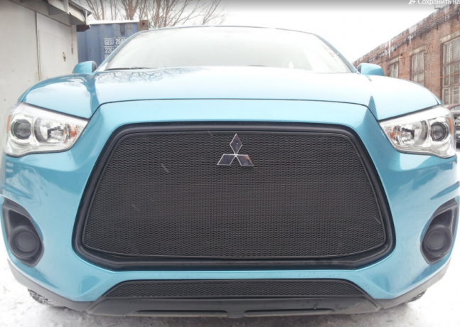 Защита радиатора "PREMIUM" Mitsubishi ASX (2012-2016) купить недорого с доставкой в Орел