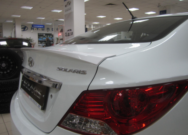 Лип-спойлер для Hyundai Solaris (2010-2016) купить недорого с доставкой в Орел