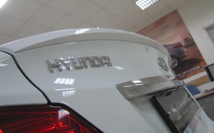 Лип-спойлер для Hyundai Solaris (2010-2016) купить недорого с доставкой в Орел