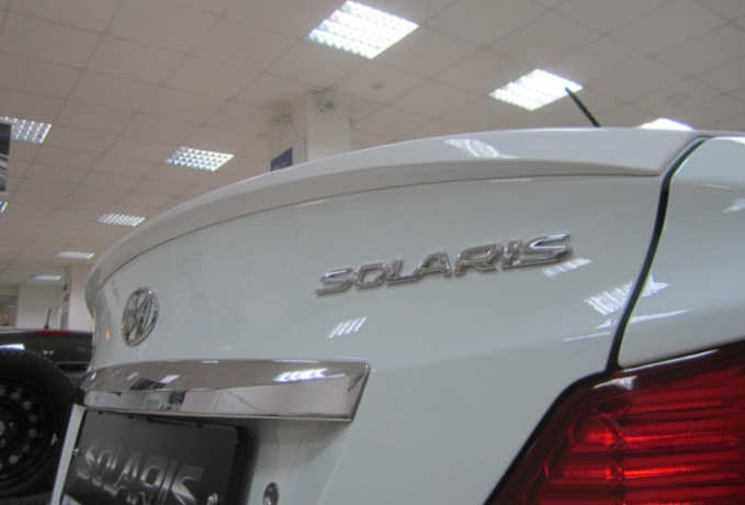 Лип-спойлер для Hyundai Solaris (2010-2016) купить недорого с доставкой в Орел