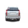 Защита заднего бампера «Уголки двойные» для Mitsubishi Pajero Sport (2017-н.в.)(Нерж. Сталь) купить недорого с доставкой в Орел