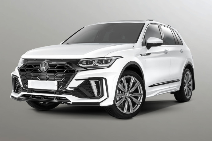 Накладки на двери Volkswagen Tiguan (2020-н.в.) купить недорого с доставкой в Орел