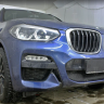 Защита радиатора "Standart" BMW X3 (2017-2021) чёрная купить недорого с доставкой в Орел