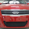 Защита радиатора "Standart" Chery M11 (2010-2016) чёрная купить недорого с доставкой в Орел