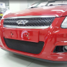 Защита радиатора "Standart" Chery M11 (2010-2016) чёрная купить недорого с доставкой в Орел