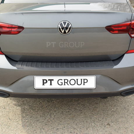 Накладка на задний бампер (ABS) Volkswagen Polo (2020-н.в.) купить недорого с доставкой в Орел