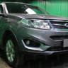 Защита радиатора "Standart" Chery Tiggo 5 (2014-2016) низ, чёрная купить недорого с доставкой в Орел